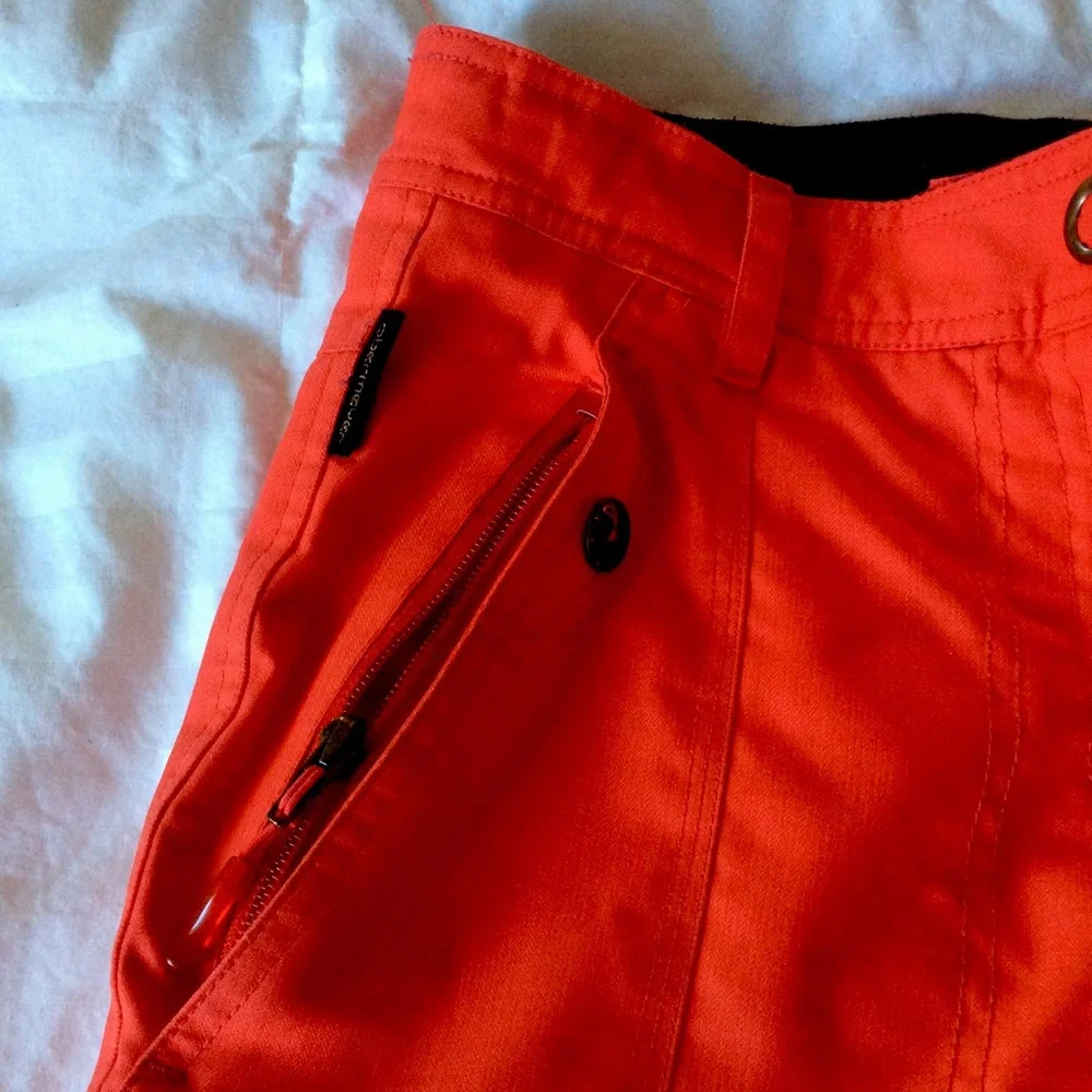 Obermeyer Unisex Twilight Pant Bright Orange Ski Board Snow Pants Junior 14